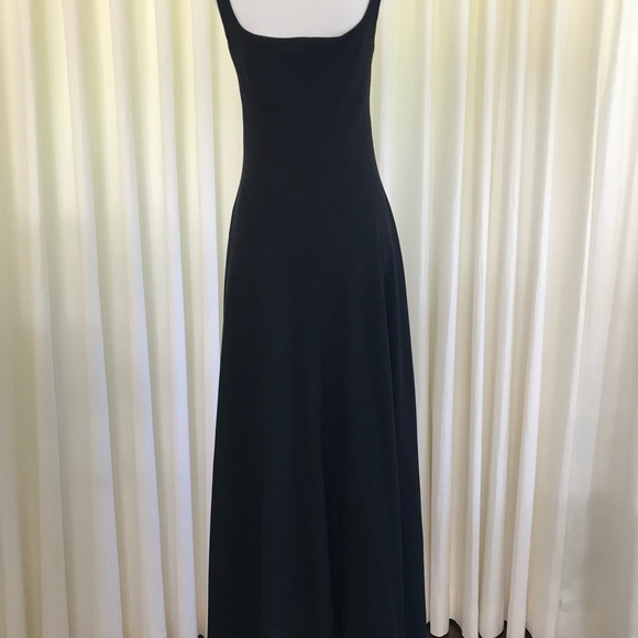 Ralph Lauren Collection Purple Label Black Dress Womens - Picture 6 of 10